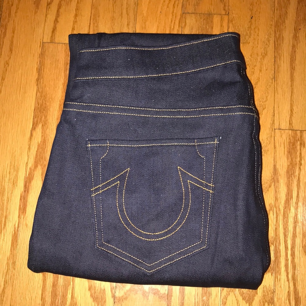 True religion biker jean denim slim